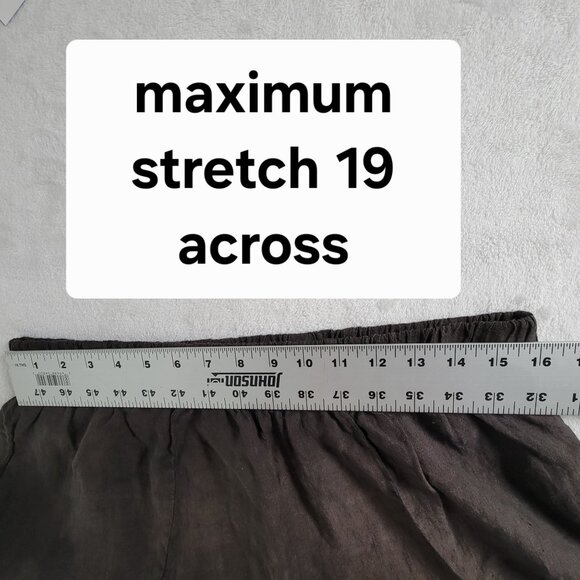 Blue Fish Womens 3159 Hand dyed Klee Pants Umber Coal Size 1 Art to Wear New - Picture 7 of 15